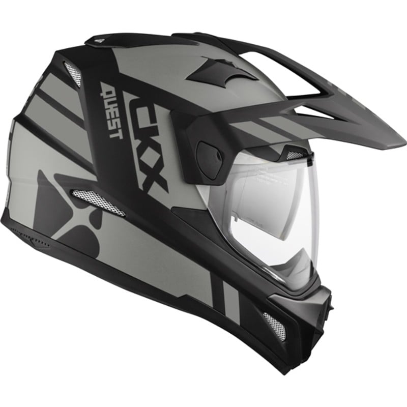 ckx dual sport helmets adult quest rsv flash