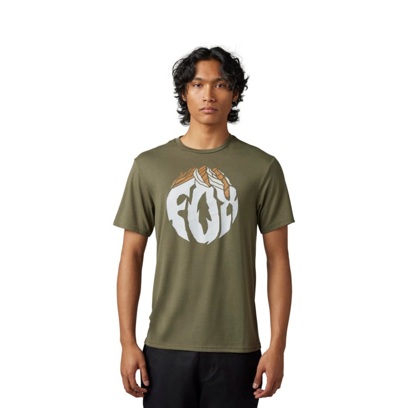  s turnout ss tech tee olive