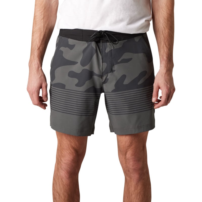 fox racing shorts s vzns camo hybrid short shorts - casual