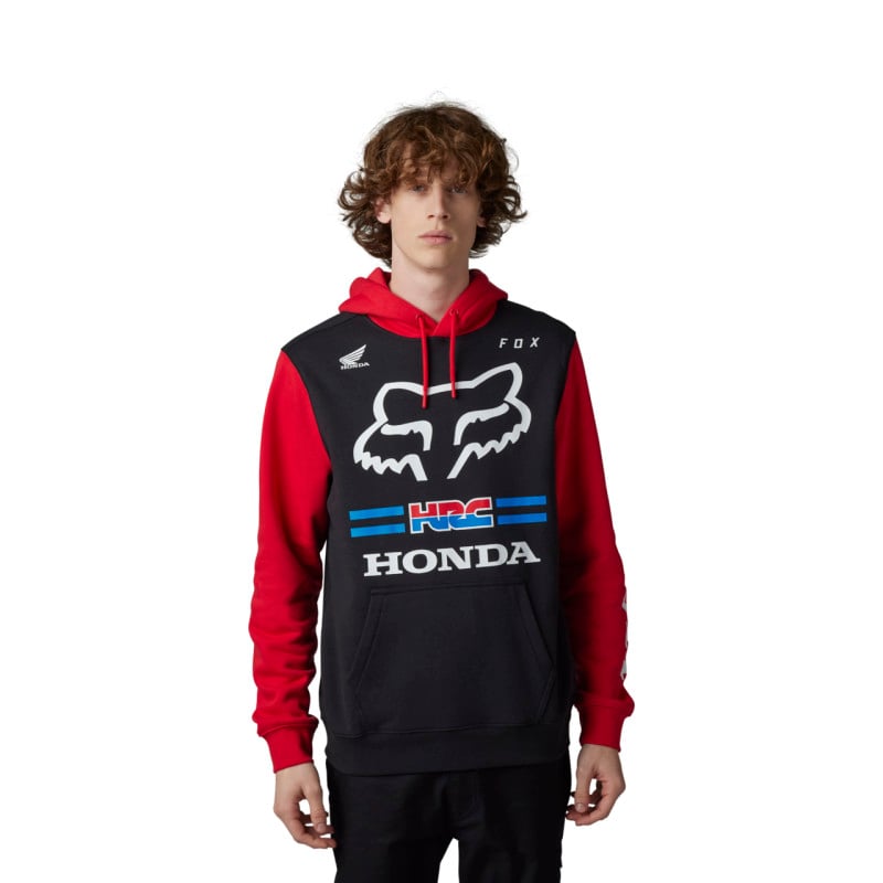 fox racing hoodies for mens men x honda pullover fleece
