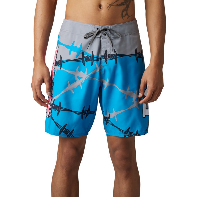 fox racing shorts for mens men barb wire boardshort 19
