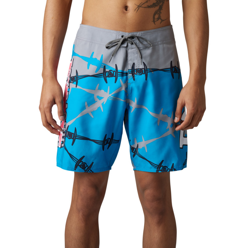 fox racing shorts for mens men barb wire boardshort 19