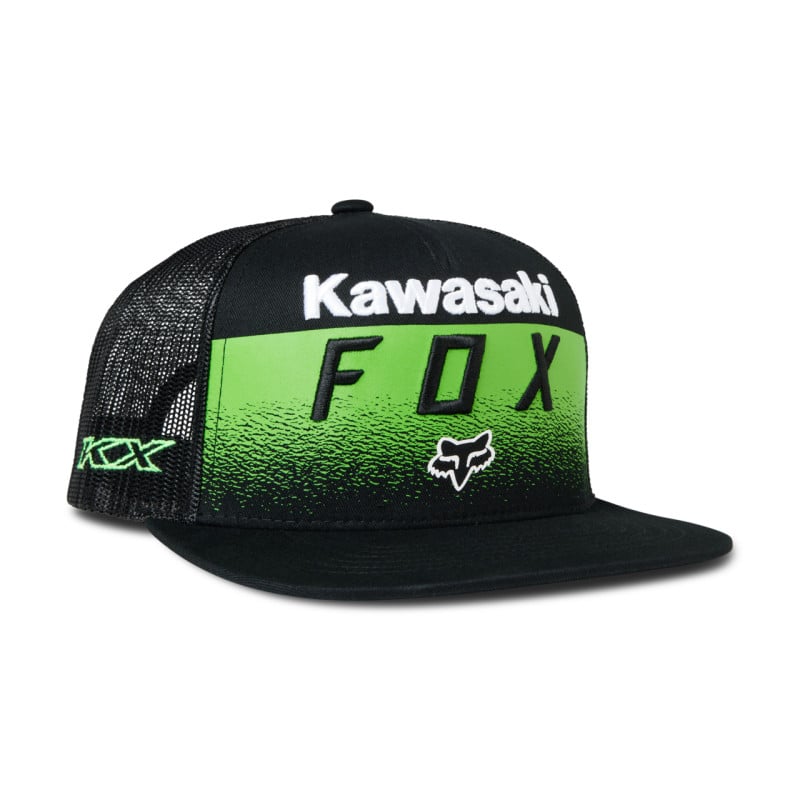 fox racing hats adult fox x kawi snapback hat snapback - casual