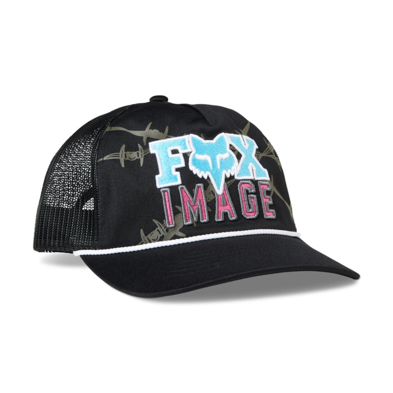 fox racing snapback hats adult barb wire hat