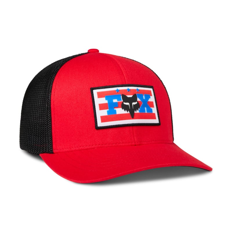 fox racing hats adult unity flexfit hat flexfit - casual