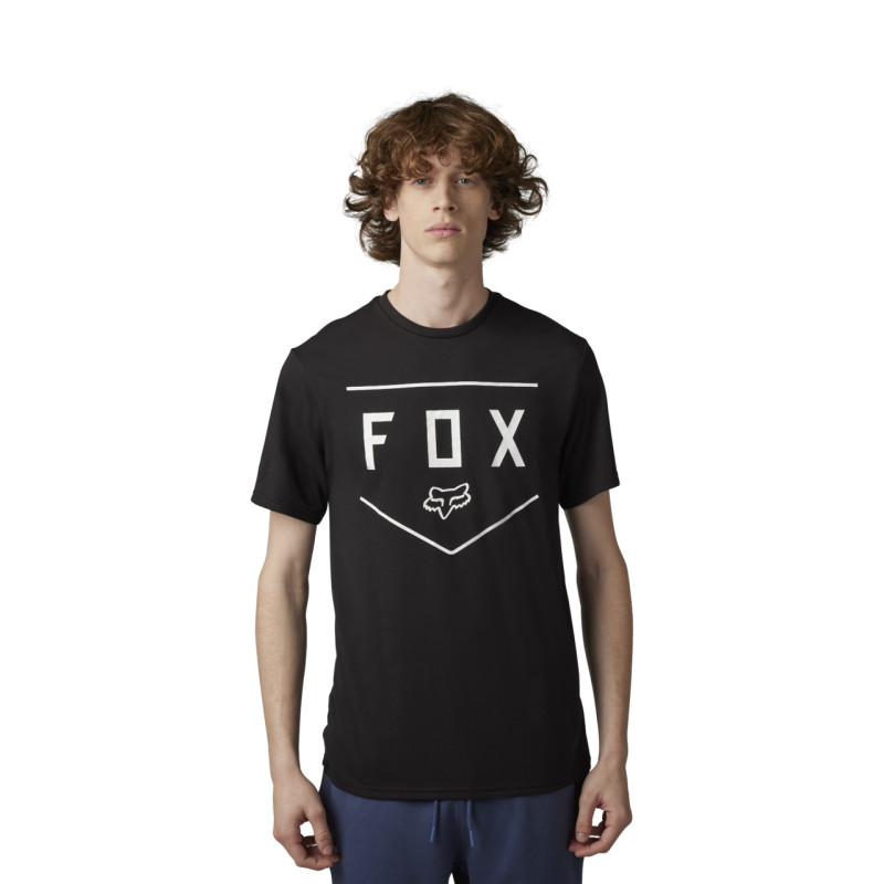 fox racing long sleeve shirts for men shield ss tech tee