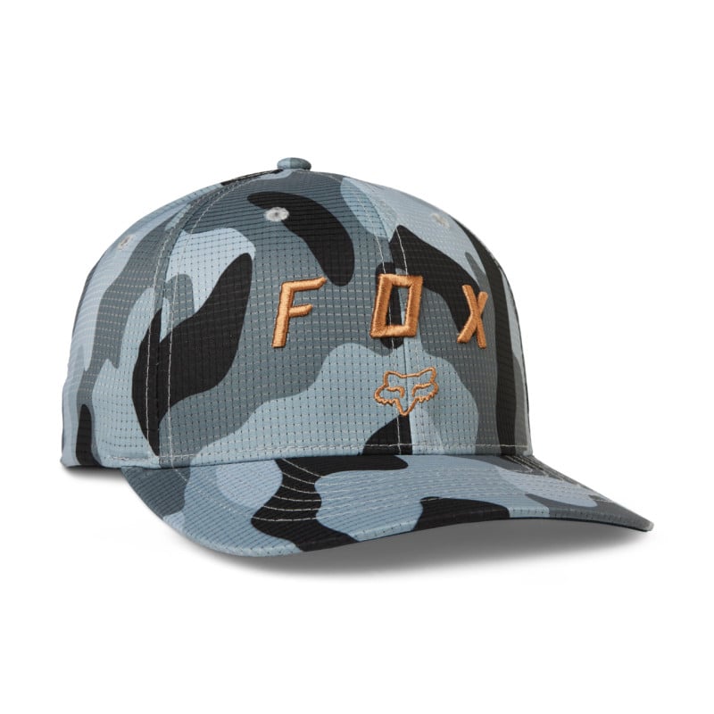 fox racing hats adult vzns camo tech flexfit - casual