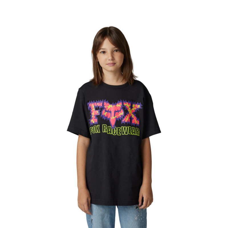 fox racing t-shirt shirts for kids barb wire ll ss tee