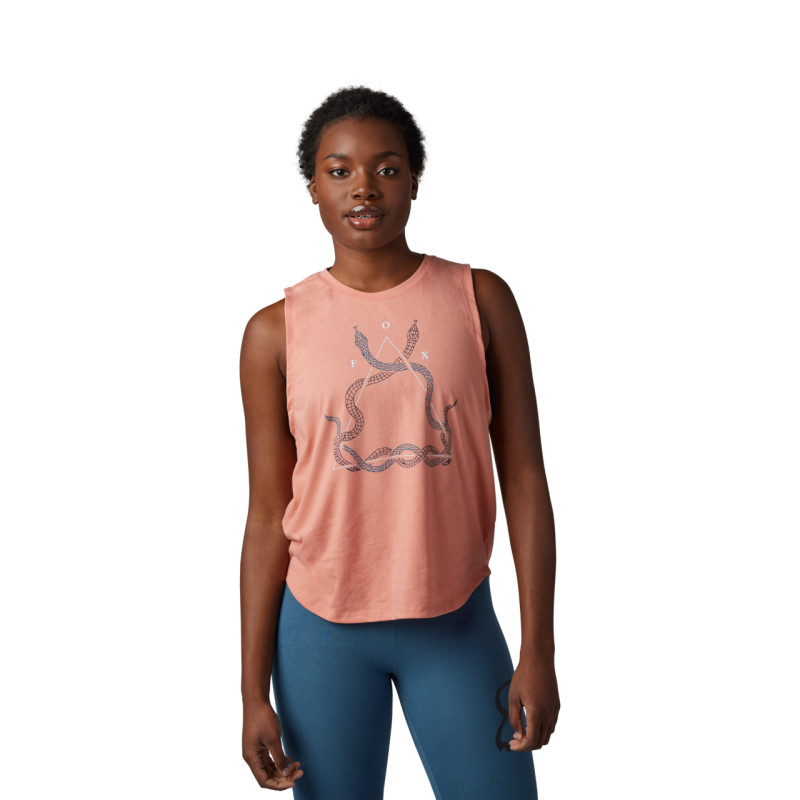 fox racing tank top for womens caved in