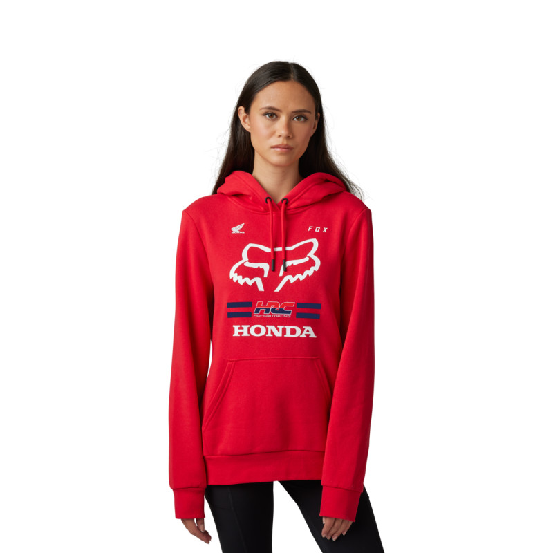 fox racing hoodies  fox x honda pullover fleece hoodies - casual