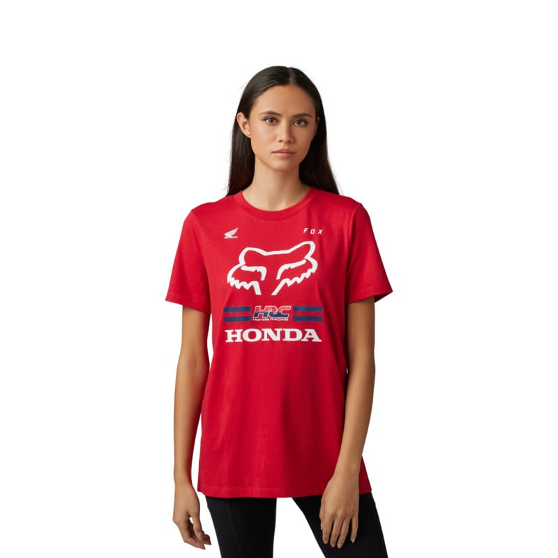 fox racing t-shirt shirts for womens x honda ss tee