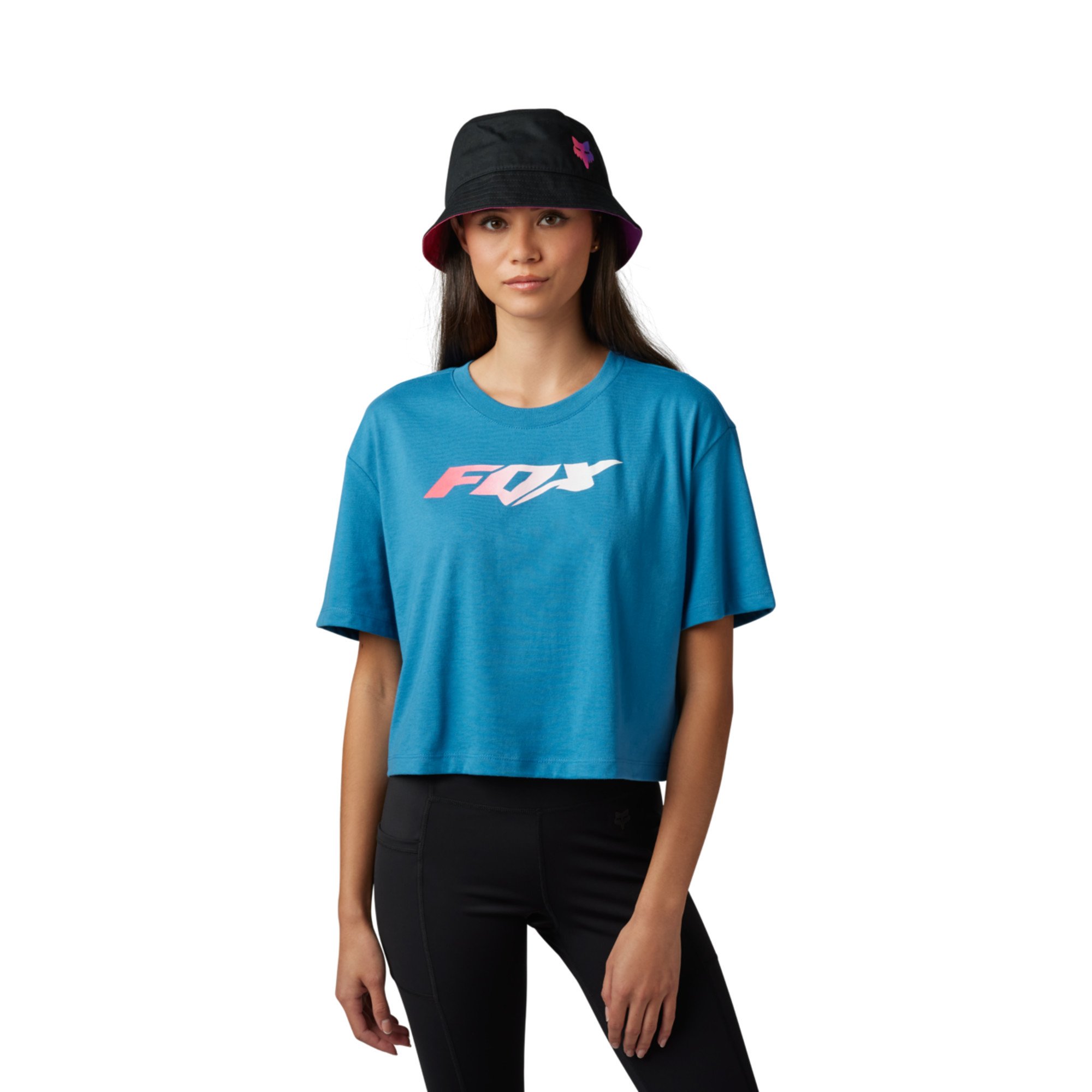 mode femmes chandails t-shirts par fox racing pour morphic crop tee