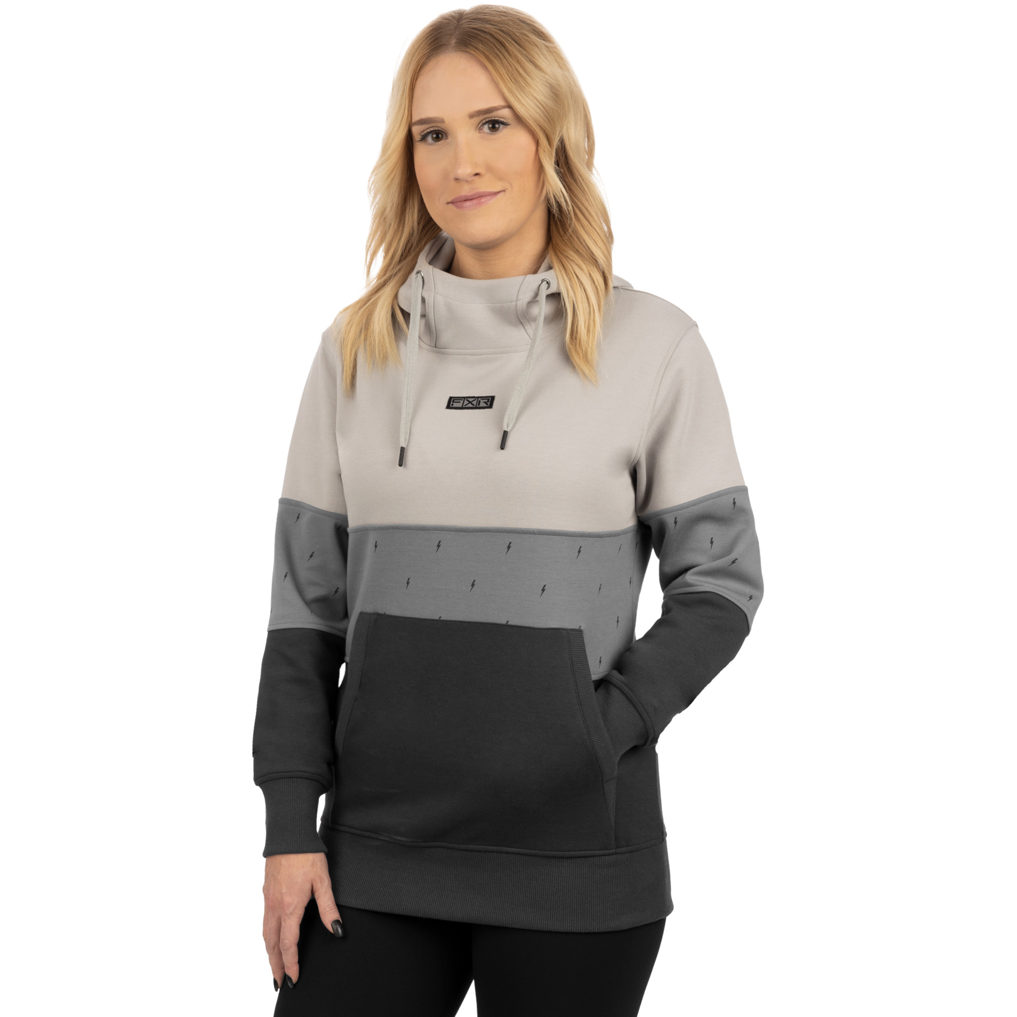 fxr racing hoodies for womens stripe pullover