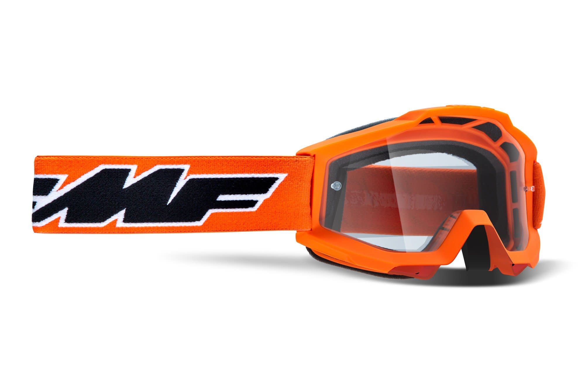 motocross lunettes & lentilles par fmf pour enfants powerbomb rocket clear