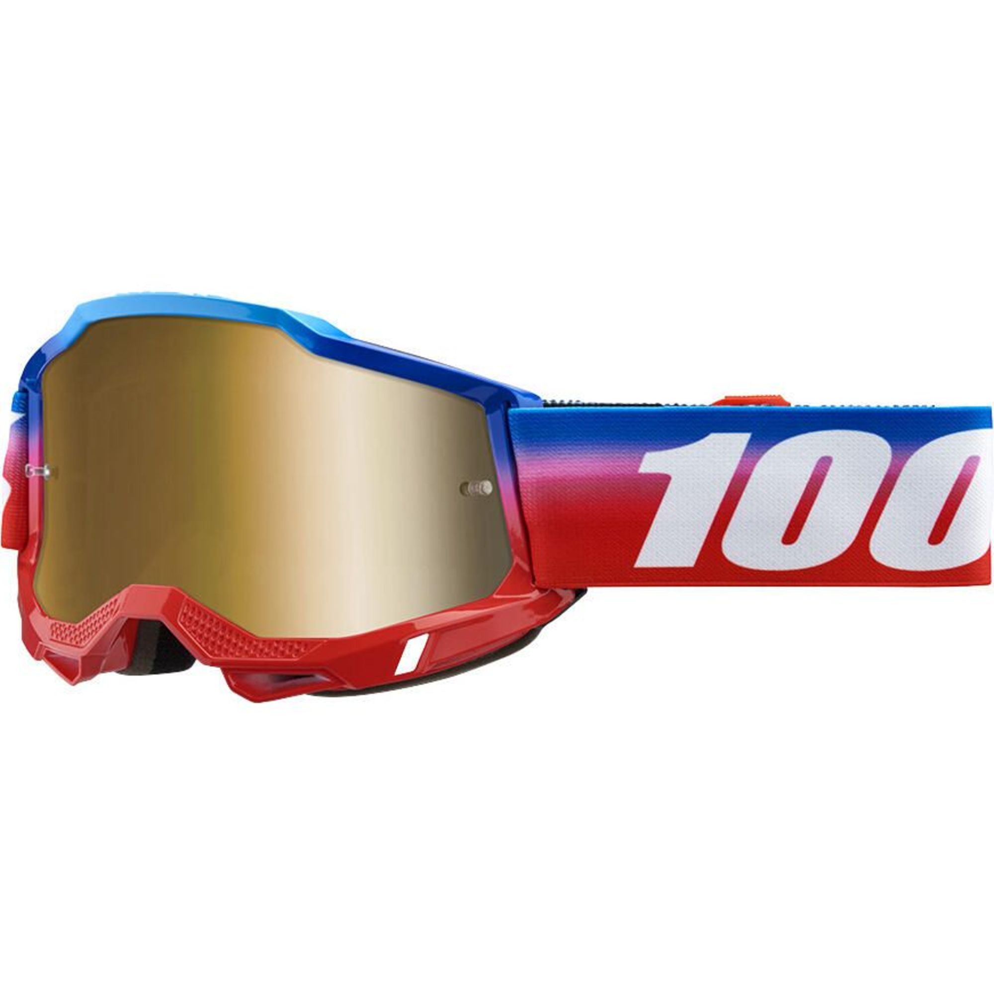 motocross lunettes & lentilles par 100% adult accuri 2 mirror