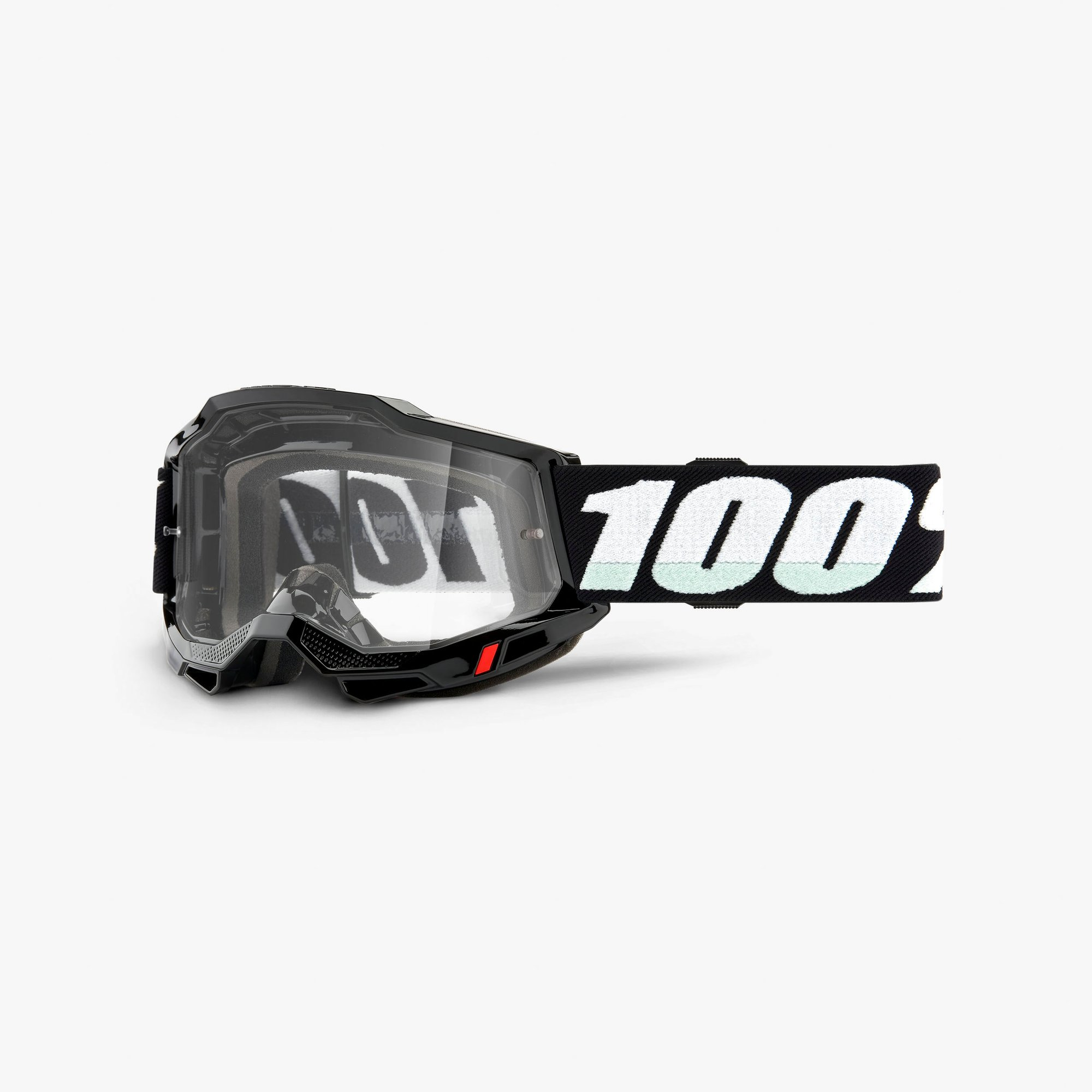 100% goggles adult accuri 2 otg clear goggles - dirt bike