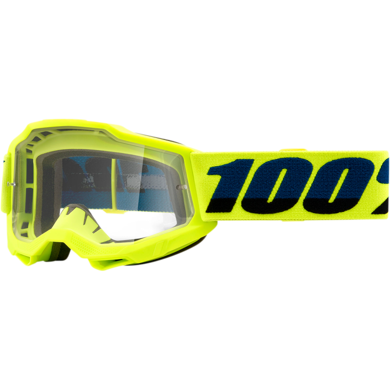100% goggles  accuri 2 clear goggles - dirt bike