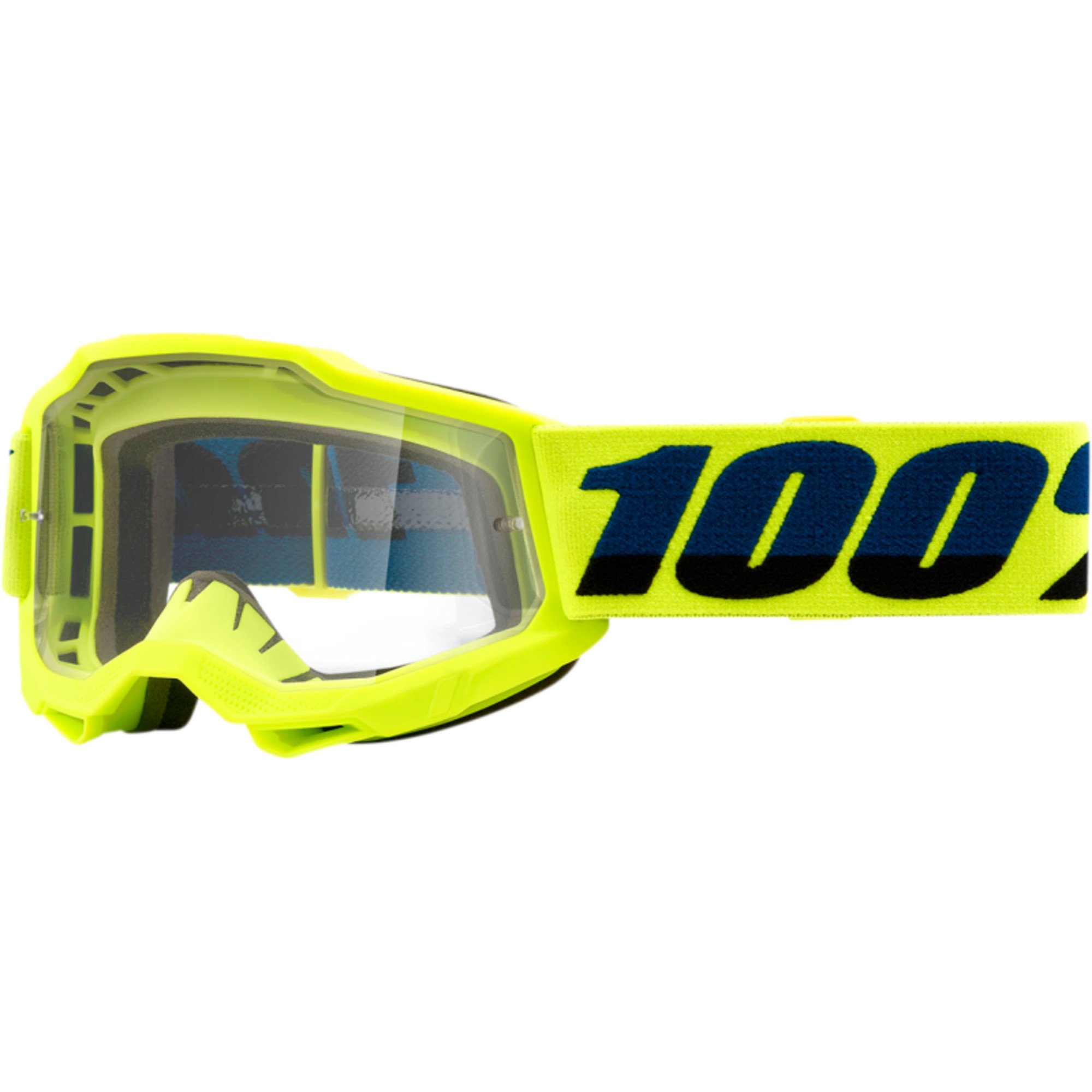motocross lunettes & lentilles par 100% pour enfants accuri 2 clear