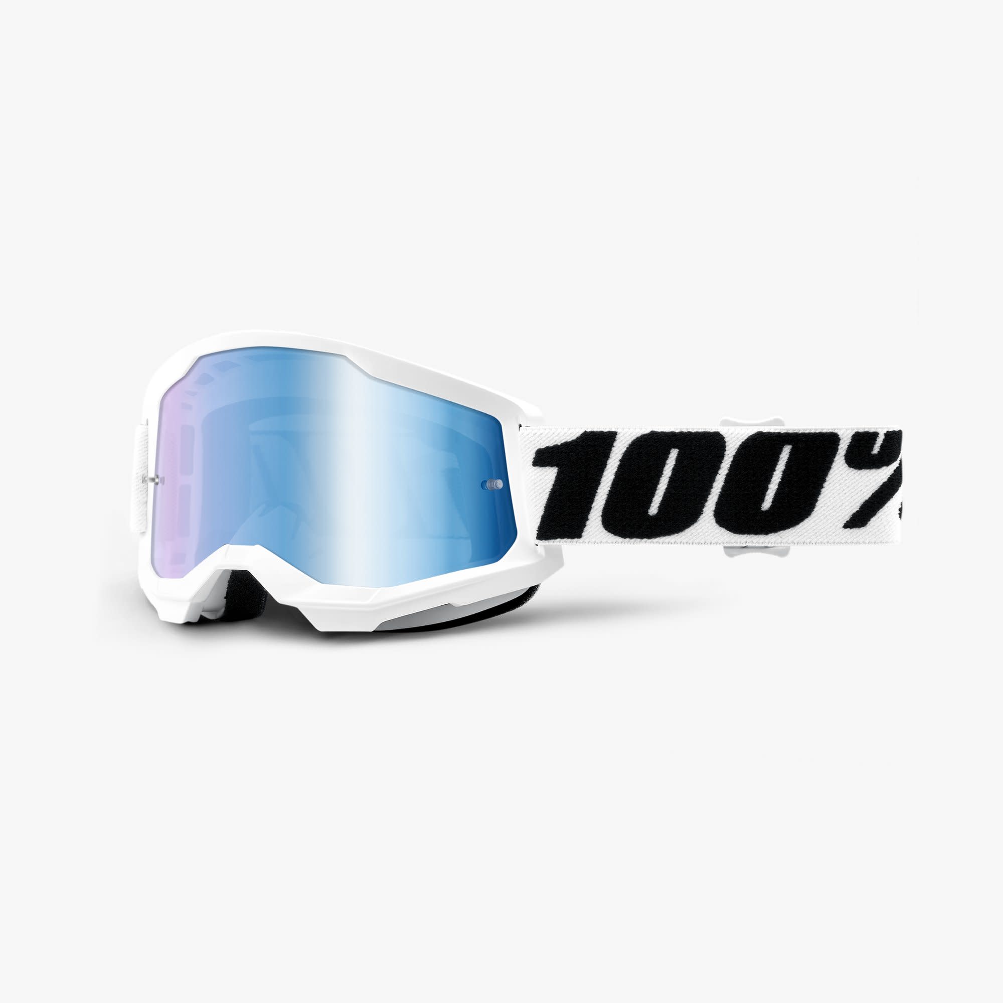 motocross lunettes & lentilles par 100% adult strata 2 mirror