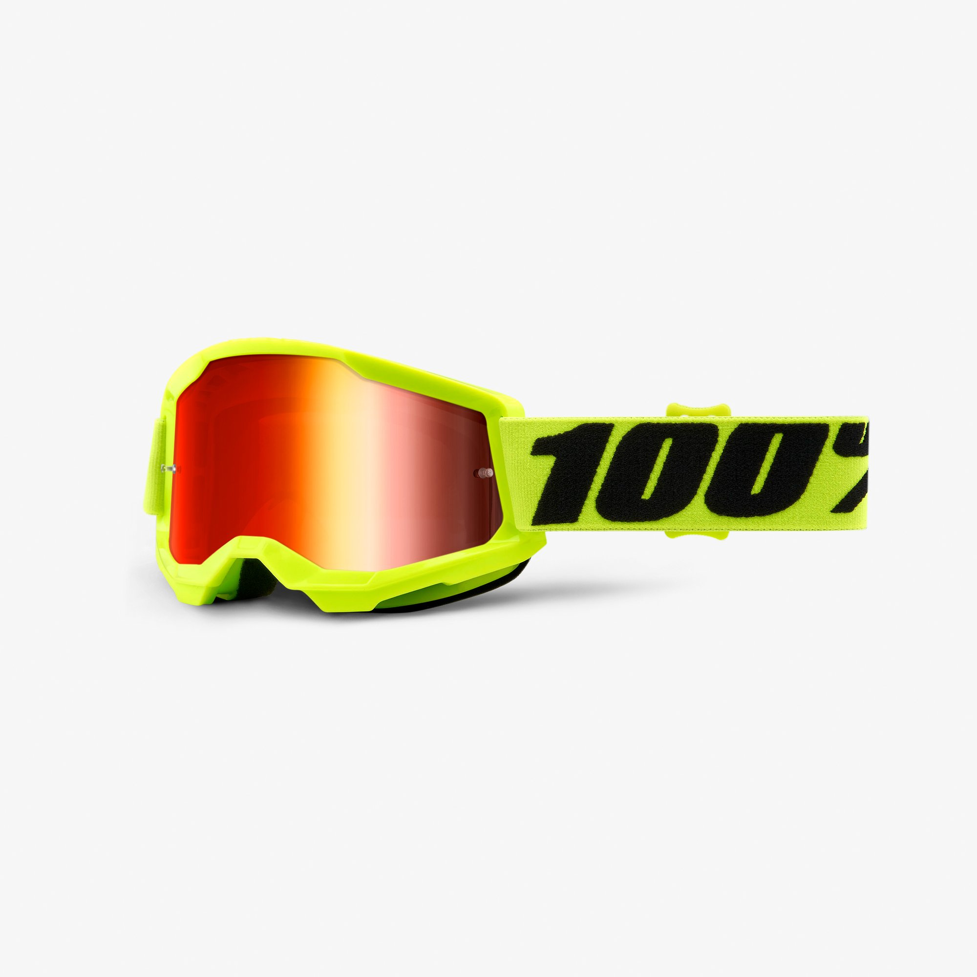 100% goggles  strata 2 mirror goggles - dirt bike