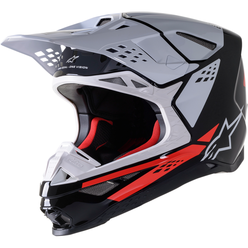 alpinestars helmets adult s m8 supertech factory helmets - dirt bike