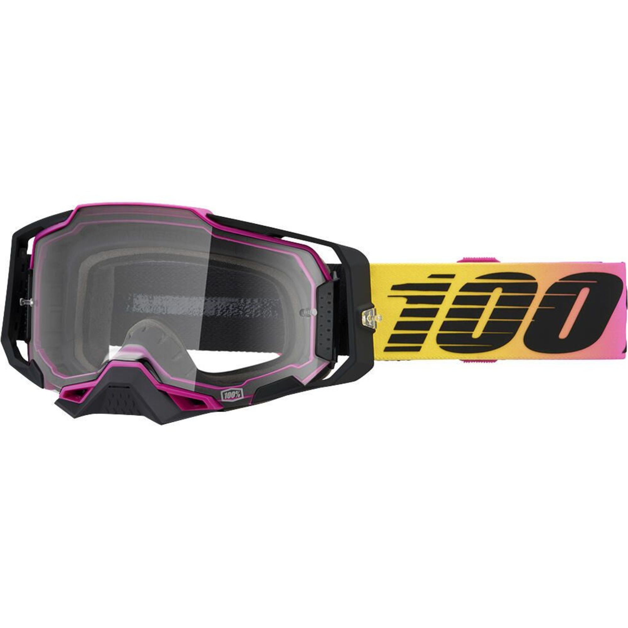 motocross lunettes & lentilles par 100% adult armega clear