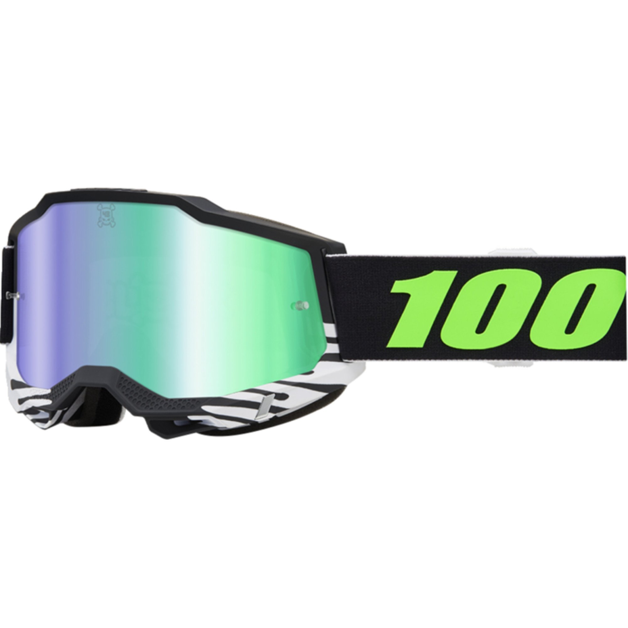 motocross lunettes & lentilles par 100% adult accuri 2 se