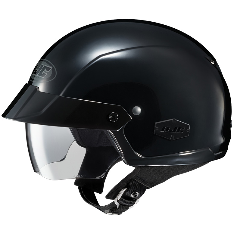 hjc motorcycle open face helmets adult is cruiser solid