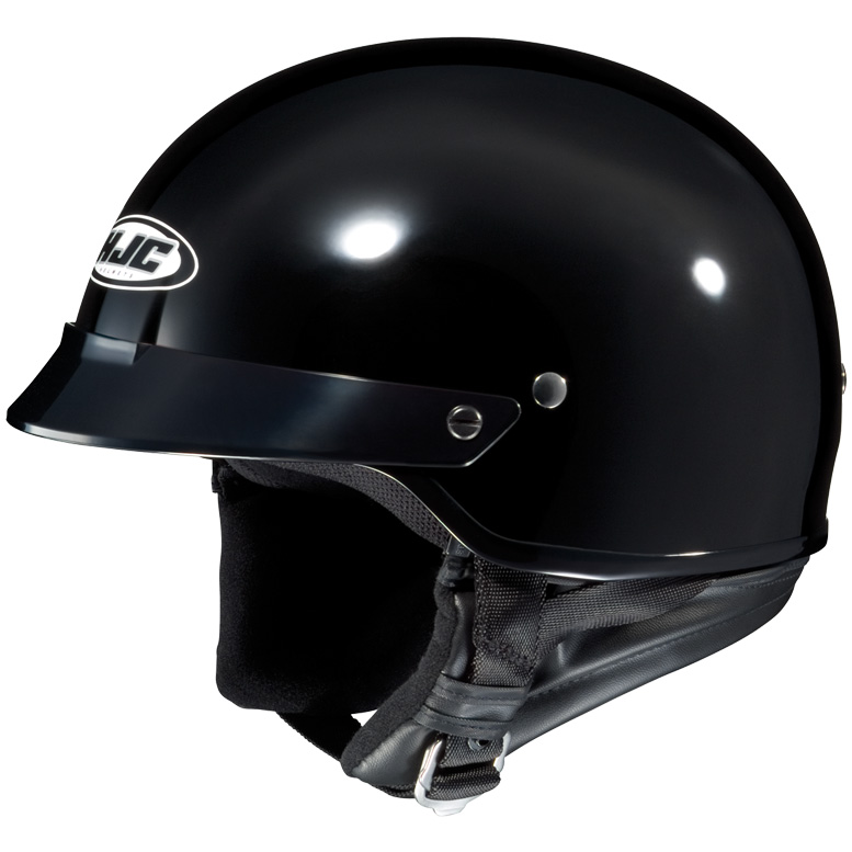 hjc motorcycle open face helmets adult cs 2n solid