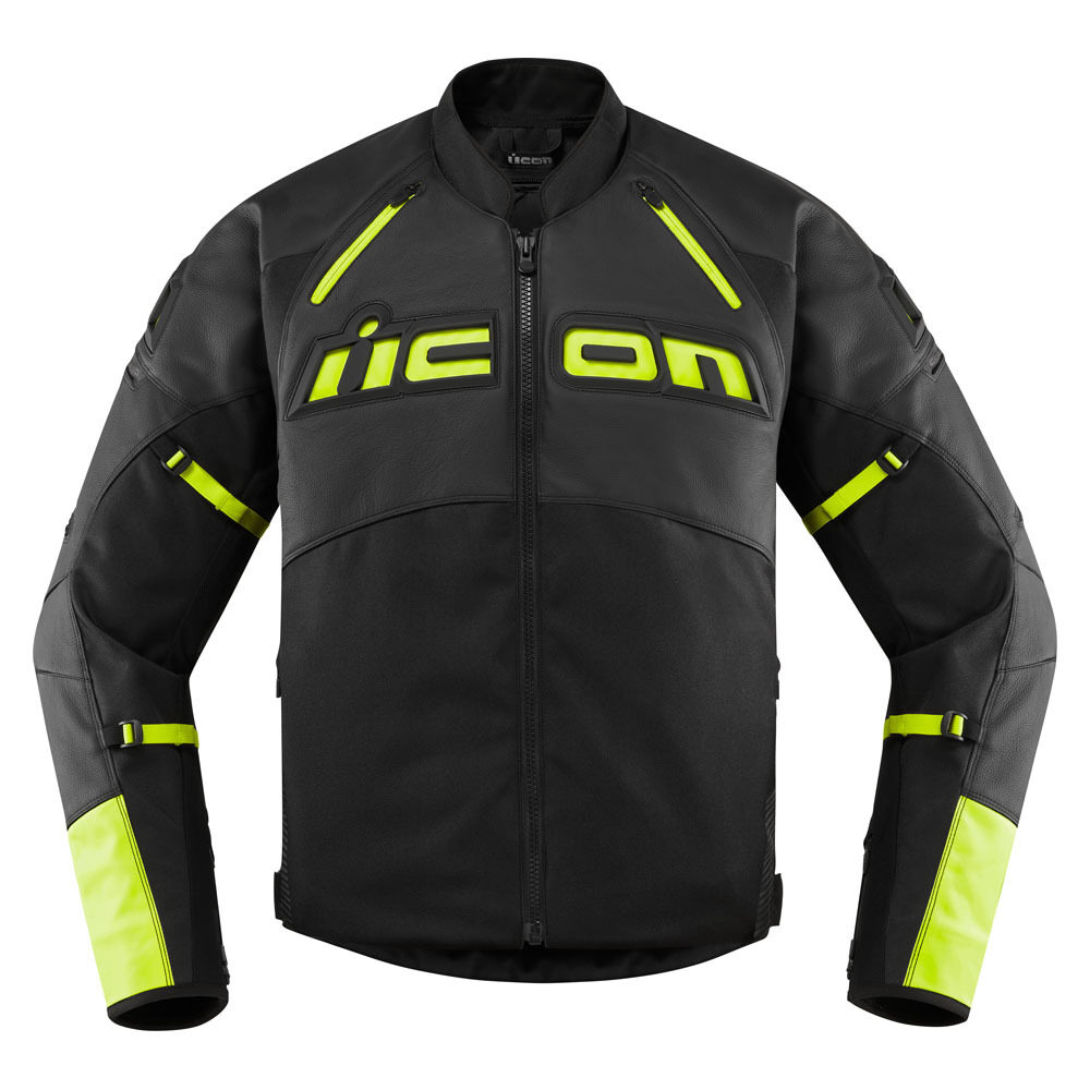 icon jackets s contra 2 leather leather - motorcycle