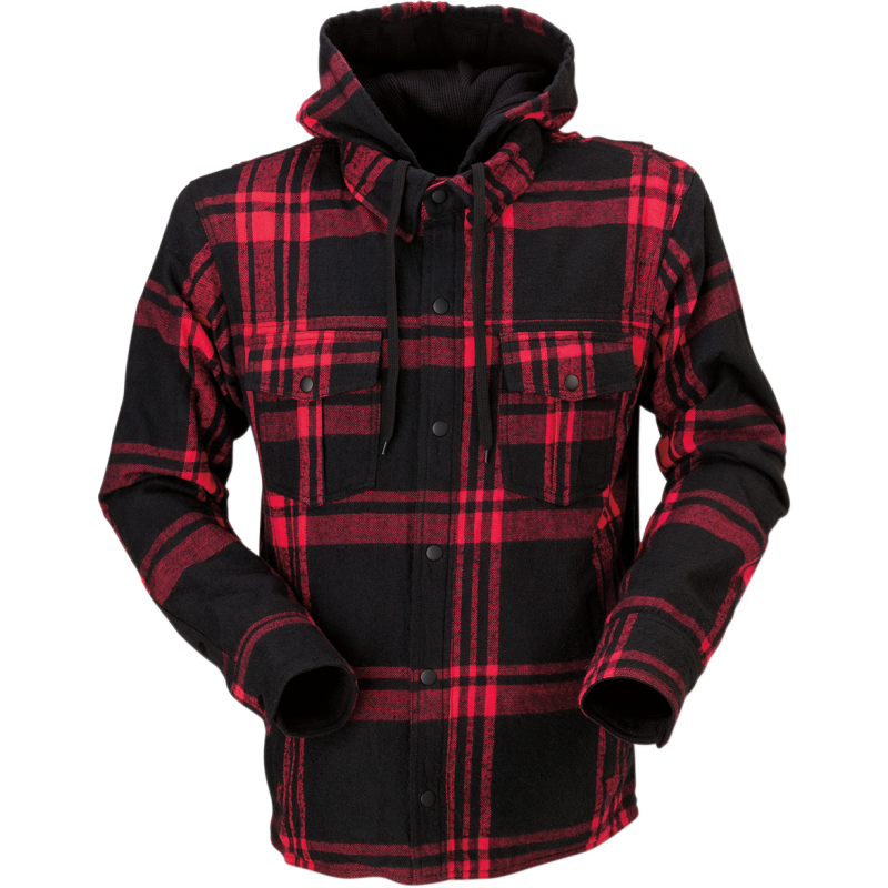 z1r jackets s timber flannel textile - motorcycle