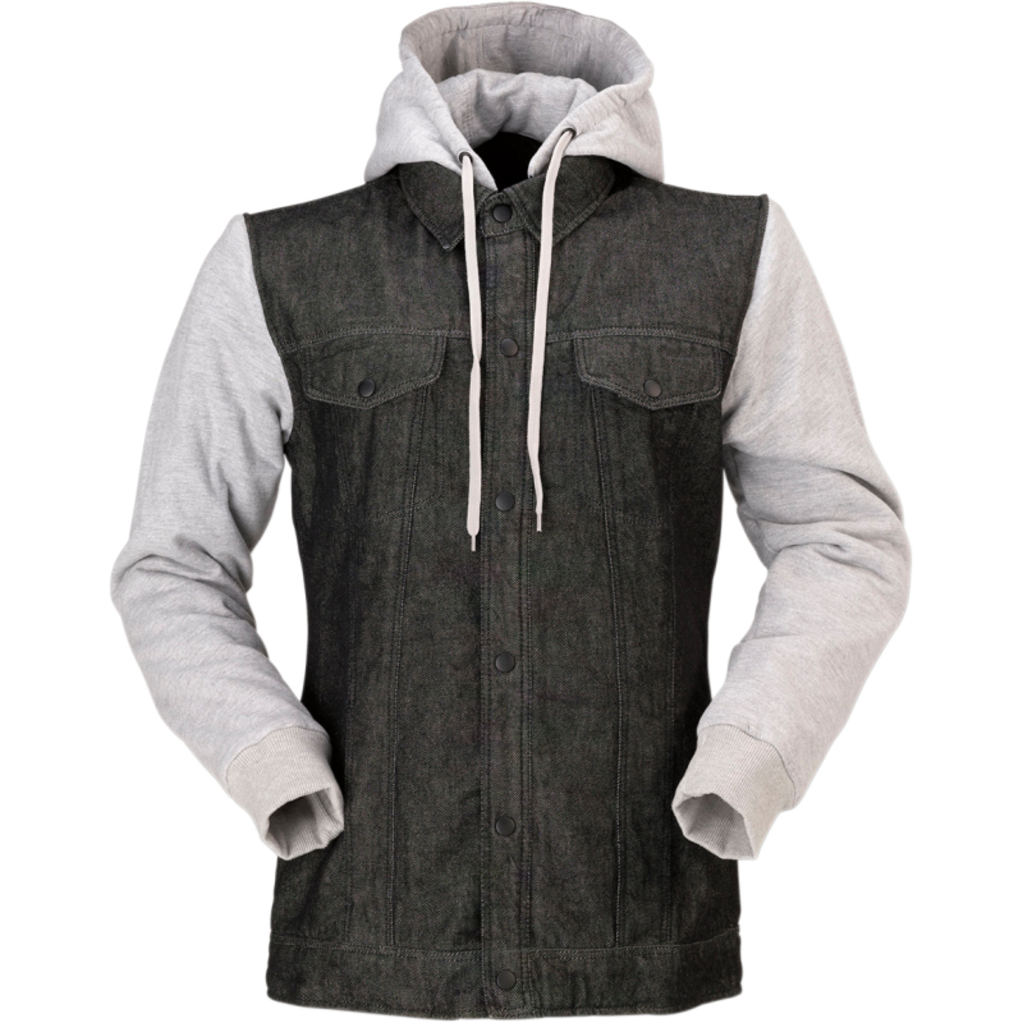 moto manteaux textile par z1r pour femmes denim hoodie