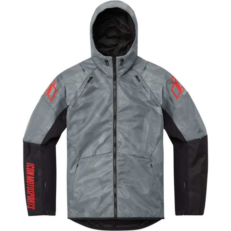 icon jackets s airform battlescar textile - motorcycle