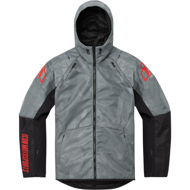 icon textile jackets for mens airform battlescar