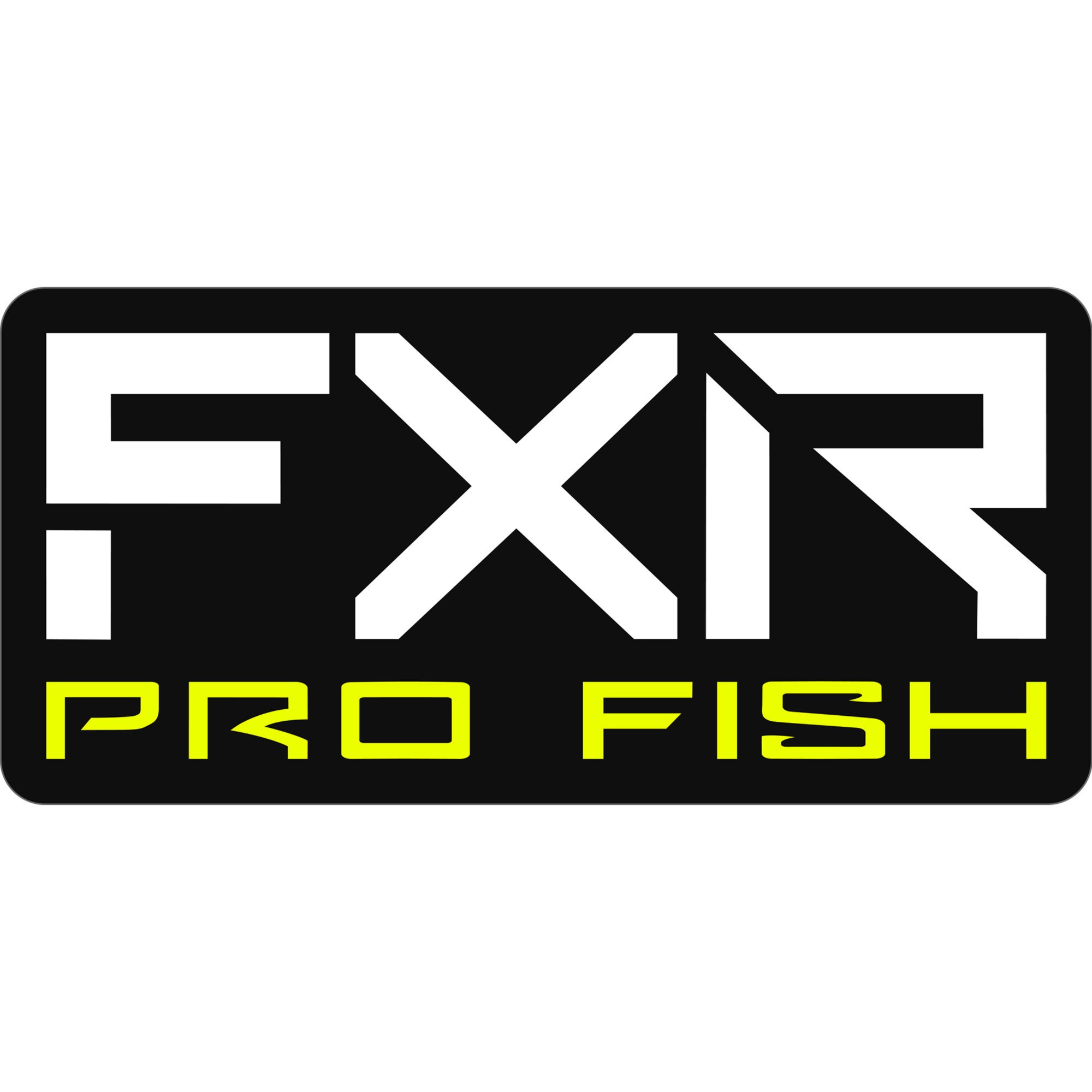 autocollant par fxr racing pro fish 3''