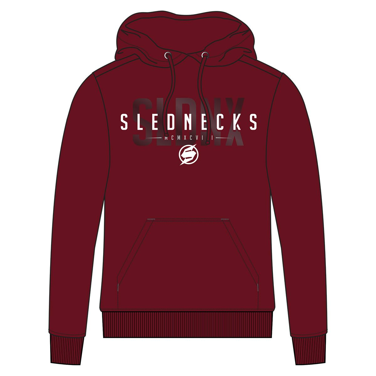 slednecks hoodies for mens men superstealth