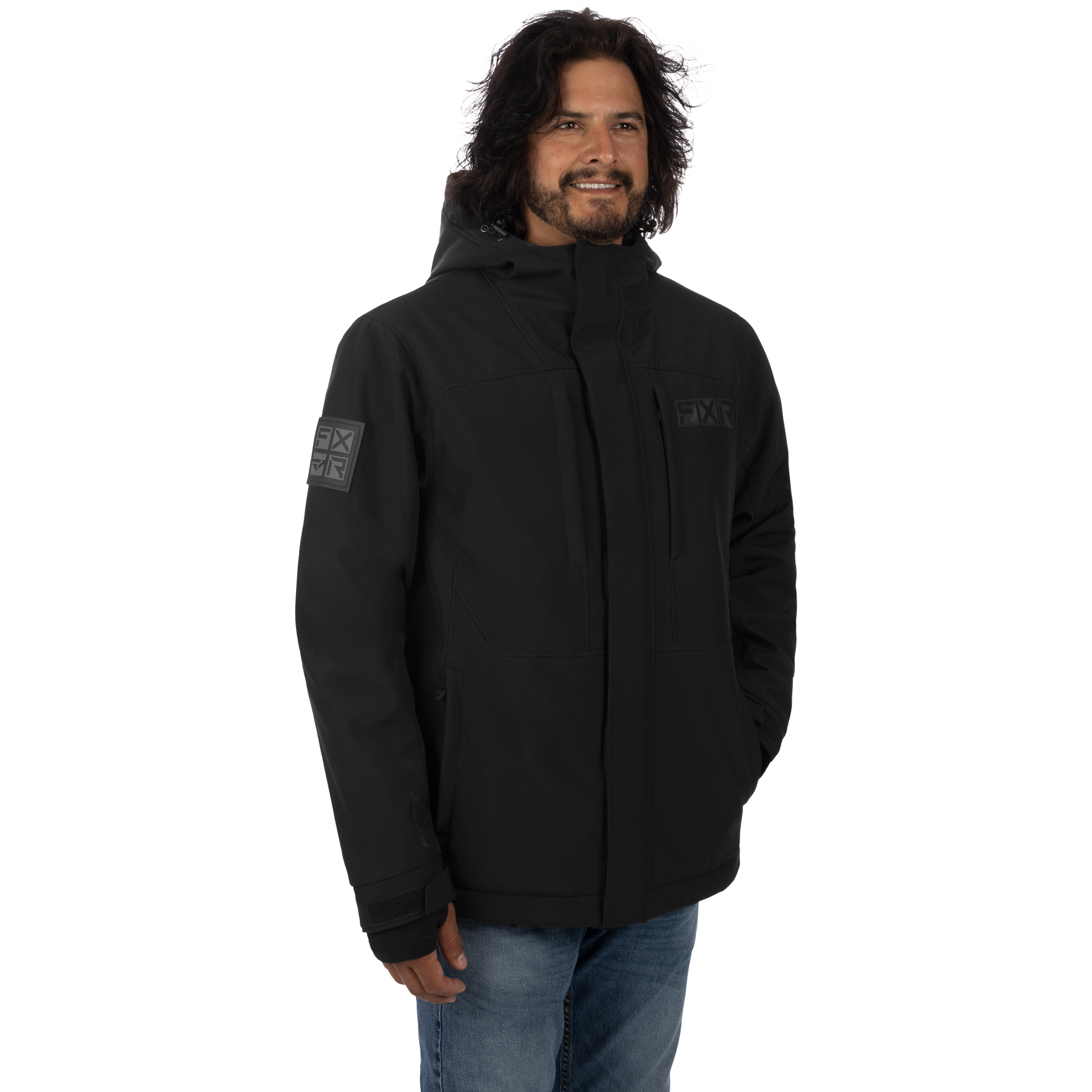   vertical pro insulated softshell  black