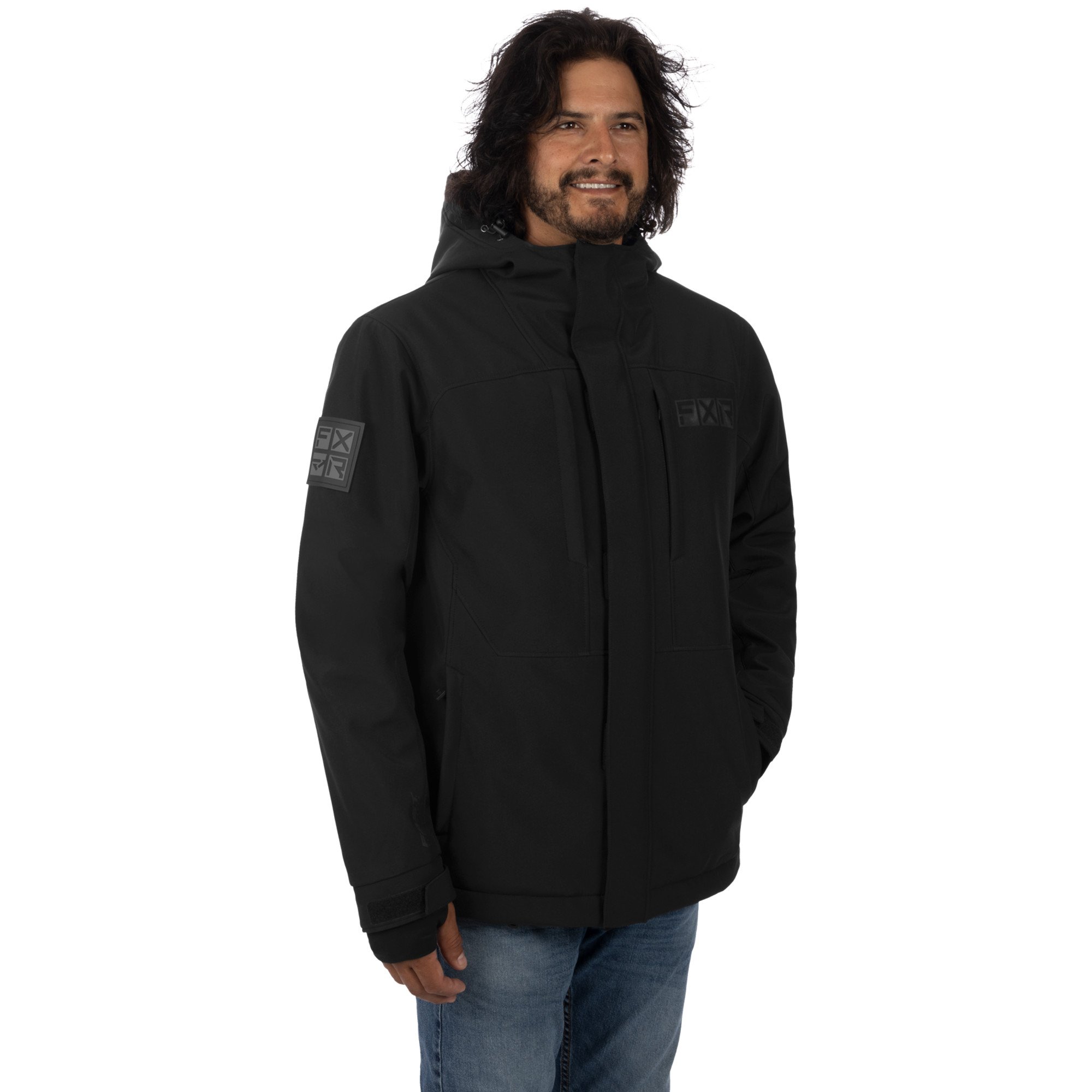   vertical pro insulated softshell  black