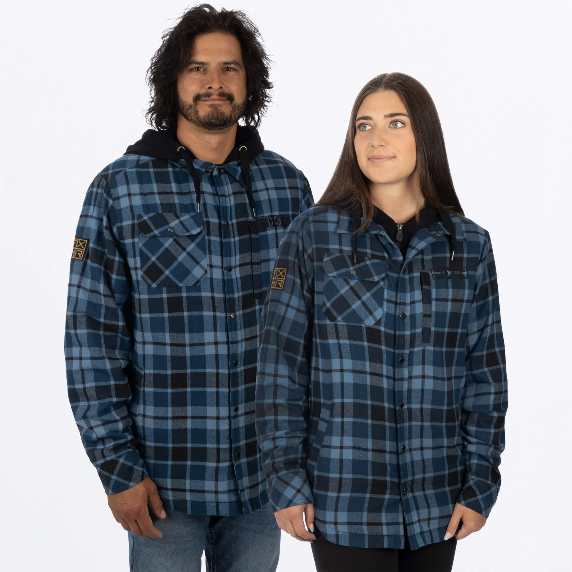mode hommes manteaux par fxr racing adult unisex timber insulated flannel