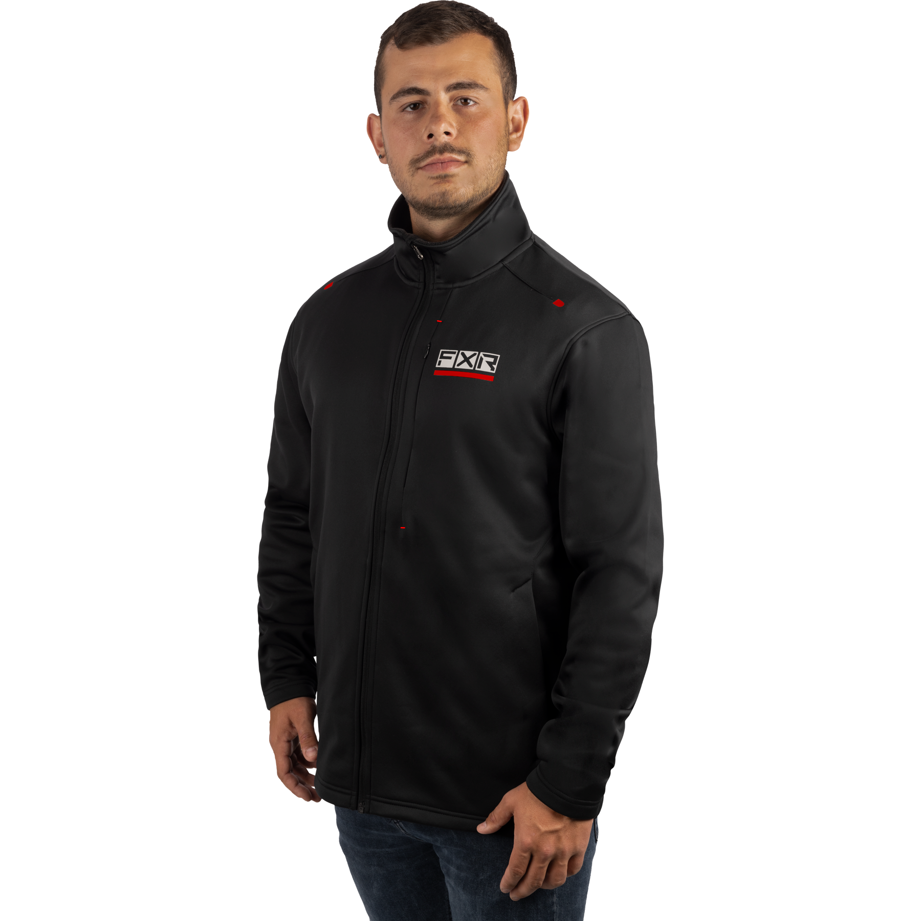 fxr racing jackets  elevation tech zip up  jackets - casual