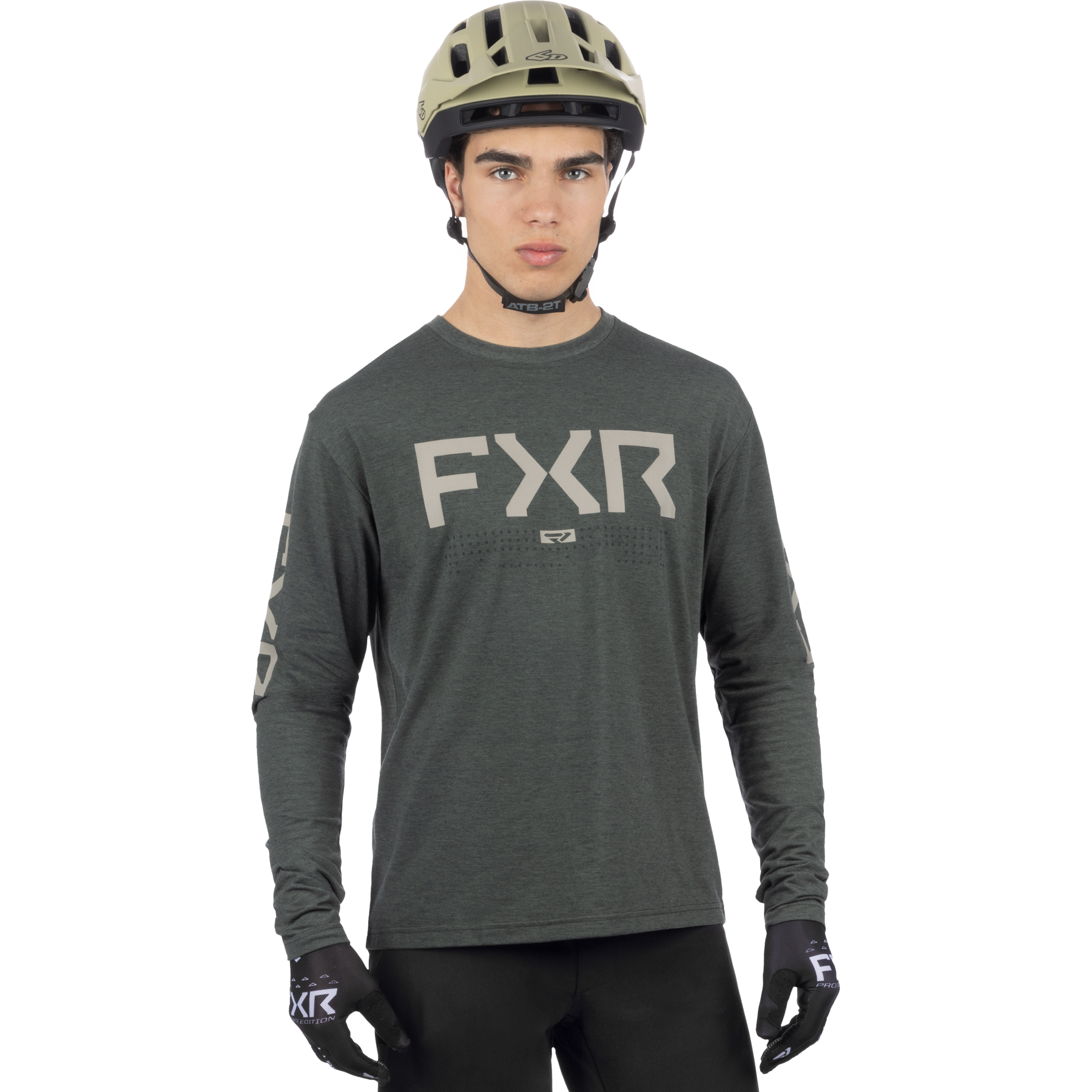 mode hommes chandails t-shirts par fxr racing men helium tech longsleeve jersey