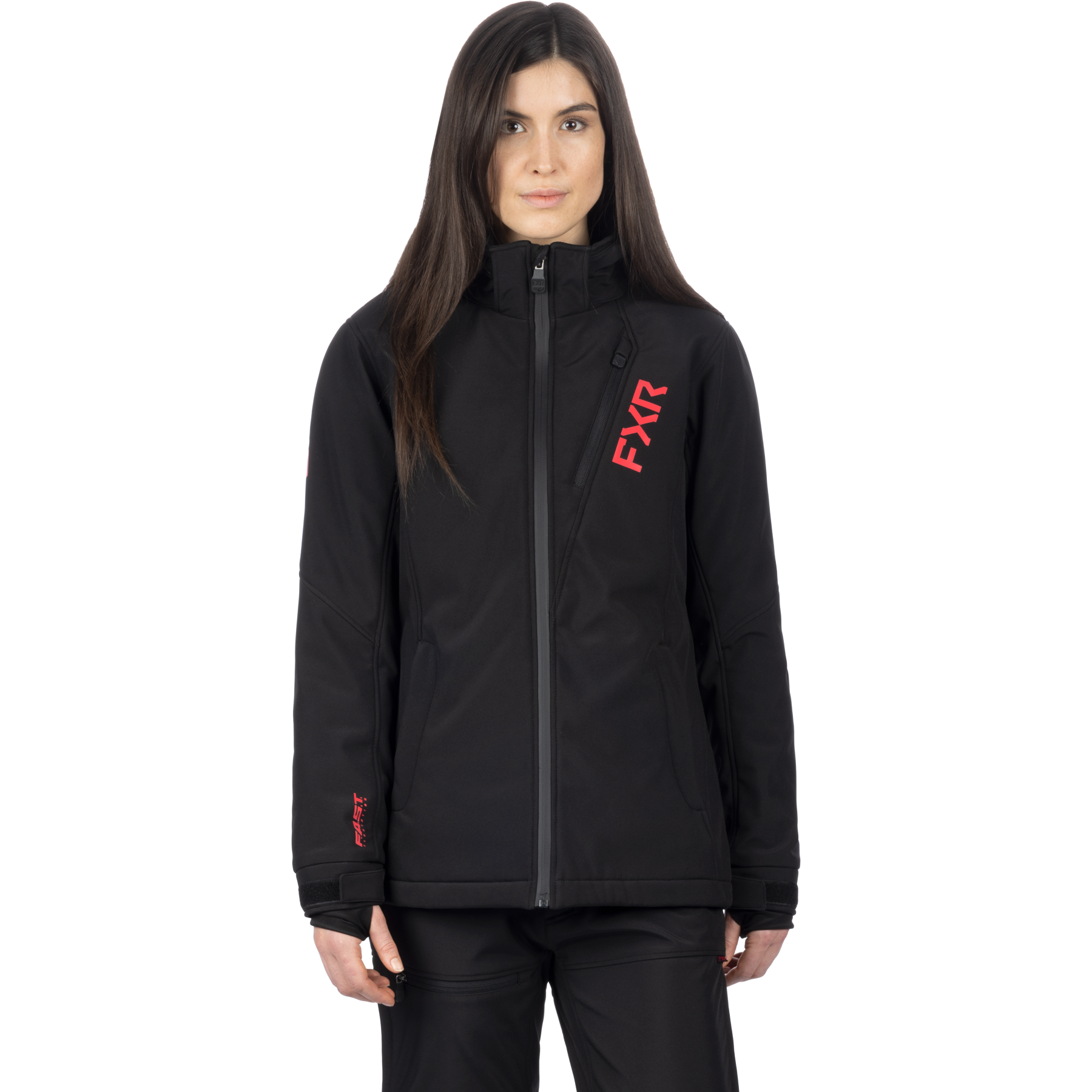 fxr racing jackets for womens vertical pro insulated softshell