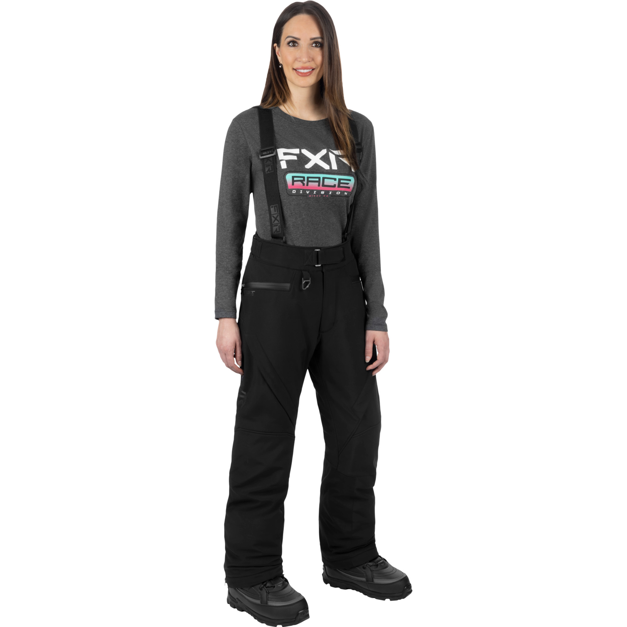 fxr racing pants for womens vertical pro insulated softshell