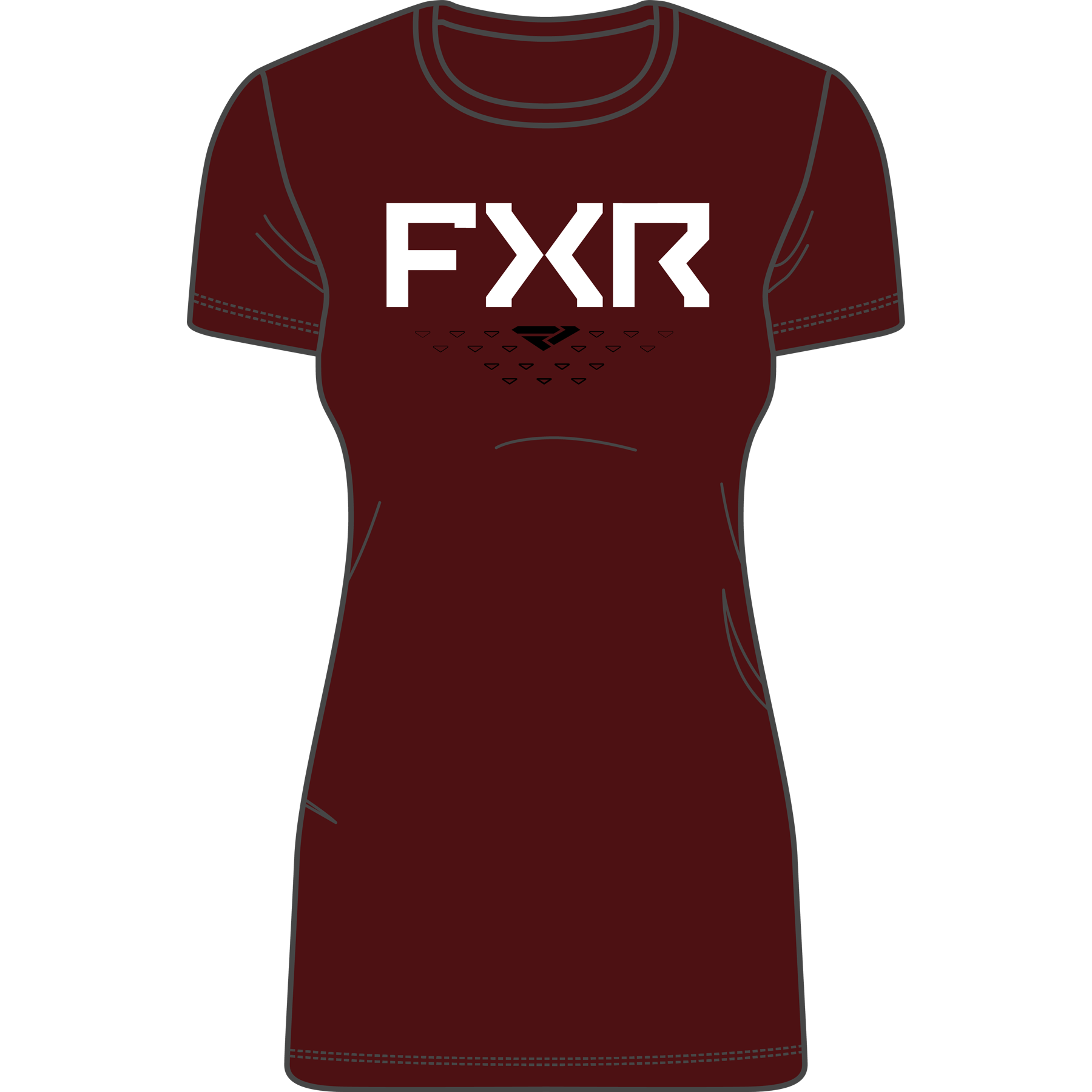 fxr racing t-shirt shirts for womens helium premium