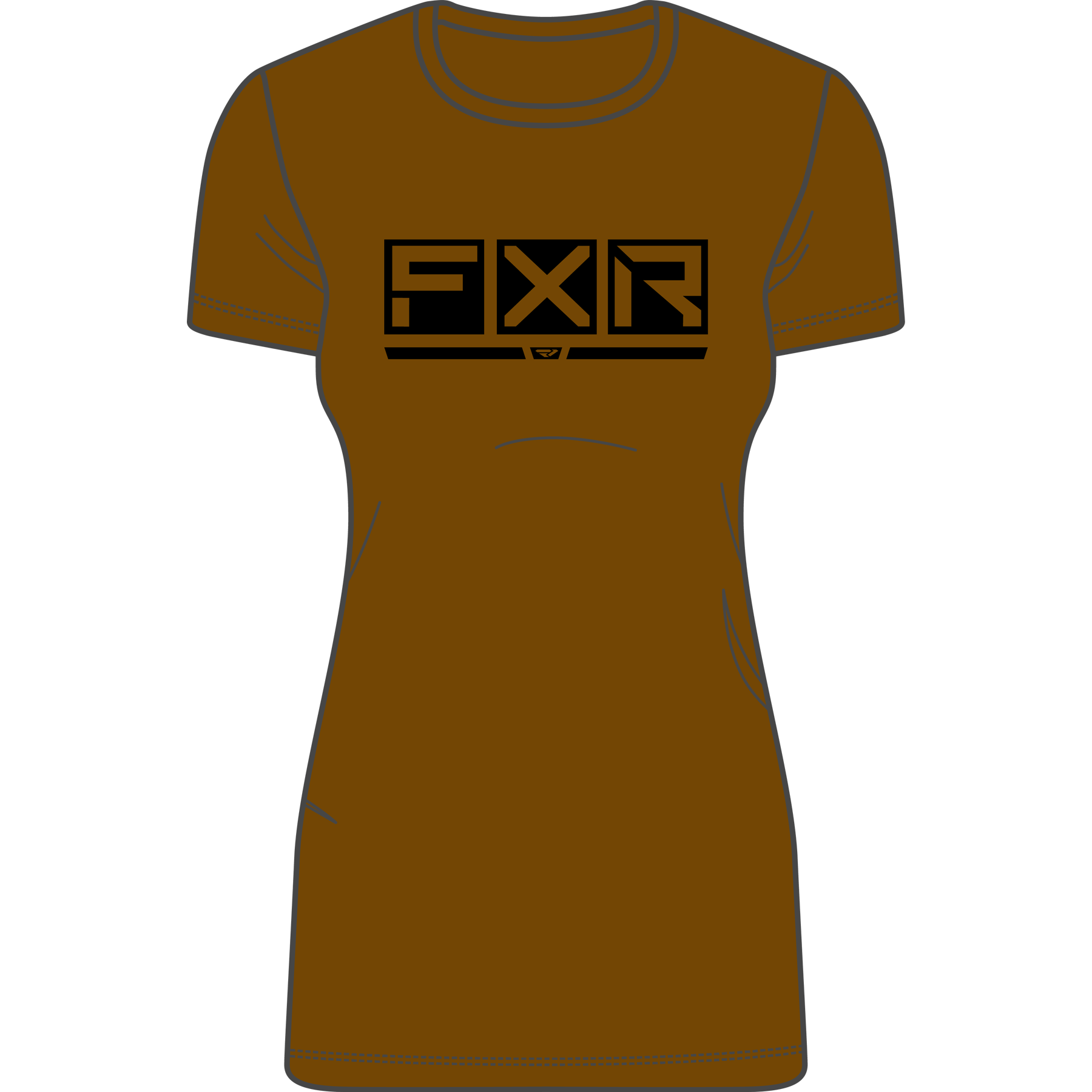 fxr racing t-shirt shirts for womens podium premium