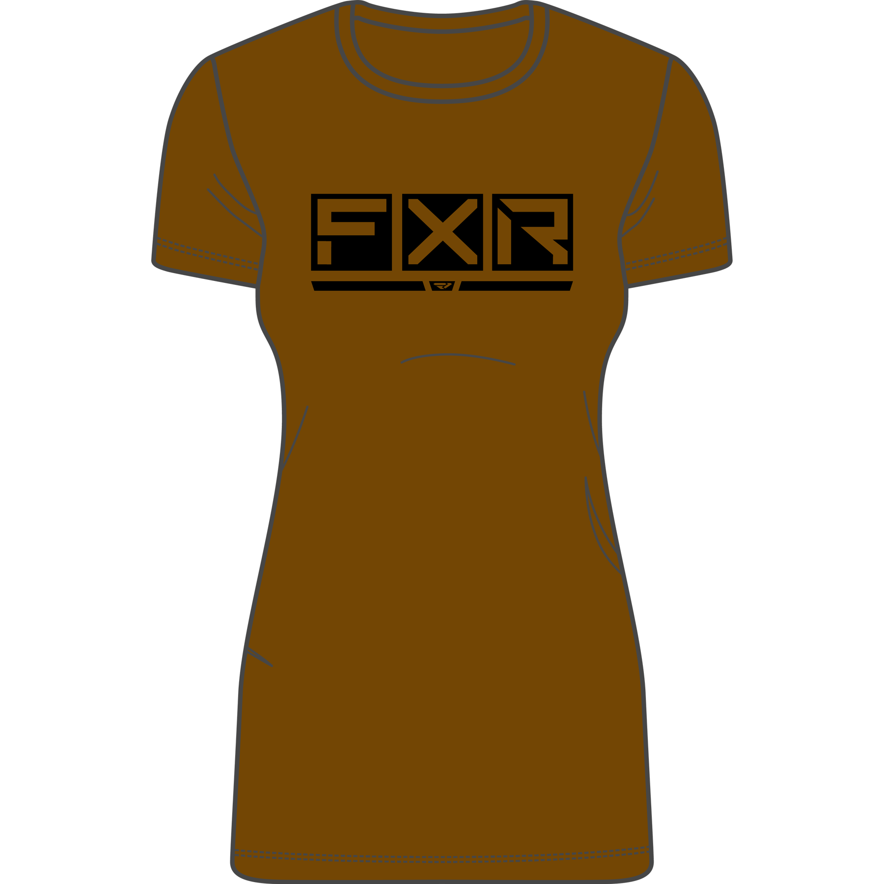 fxr racing t-shirt shirts for womens podium premium