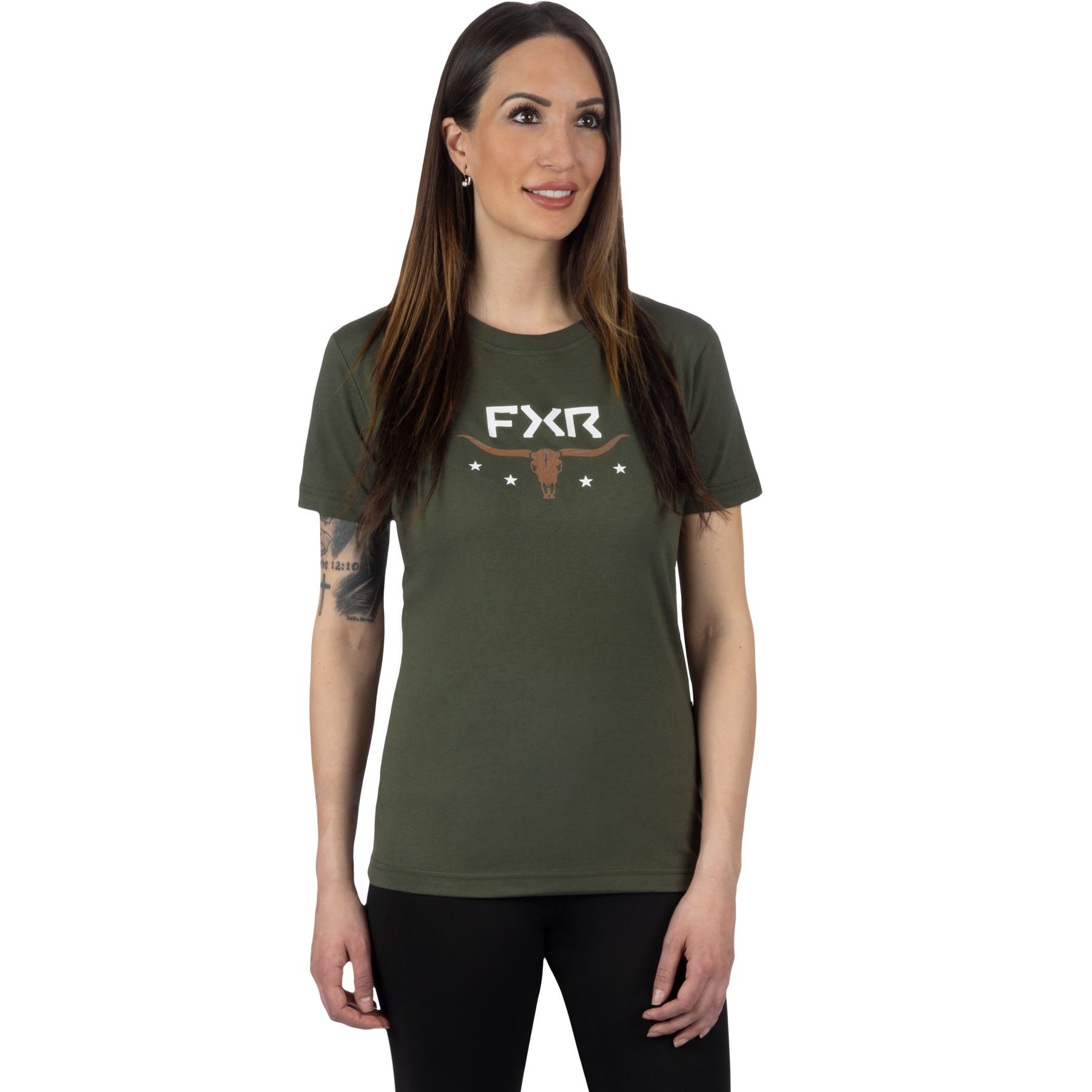 fxr racing t-shirt shirts for womens antler premium