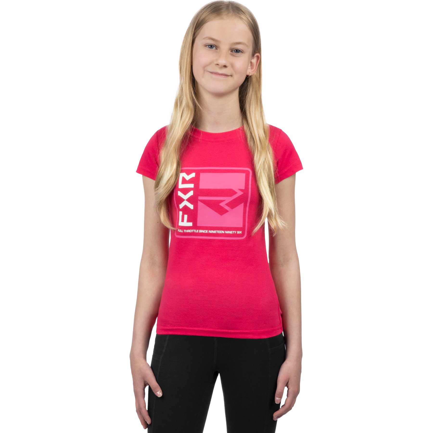 fxr racing t-shirt shirts for kids broadcast girls premium