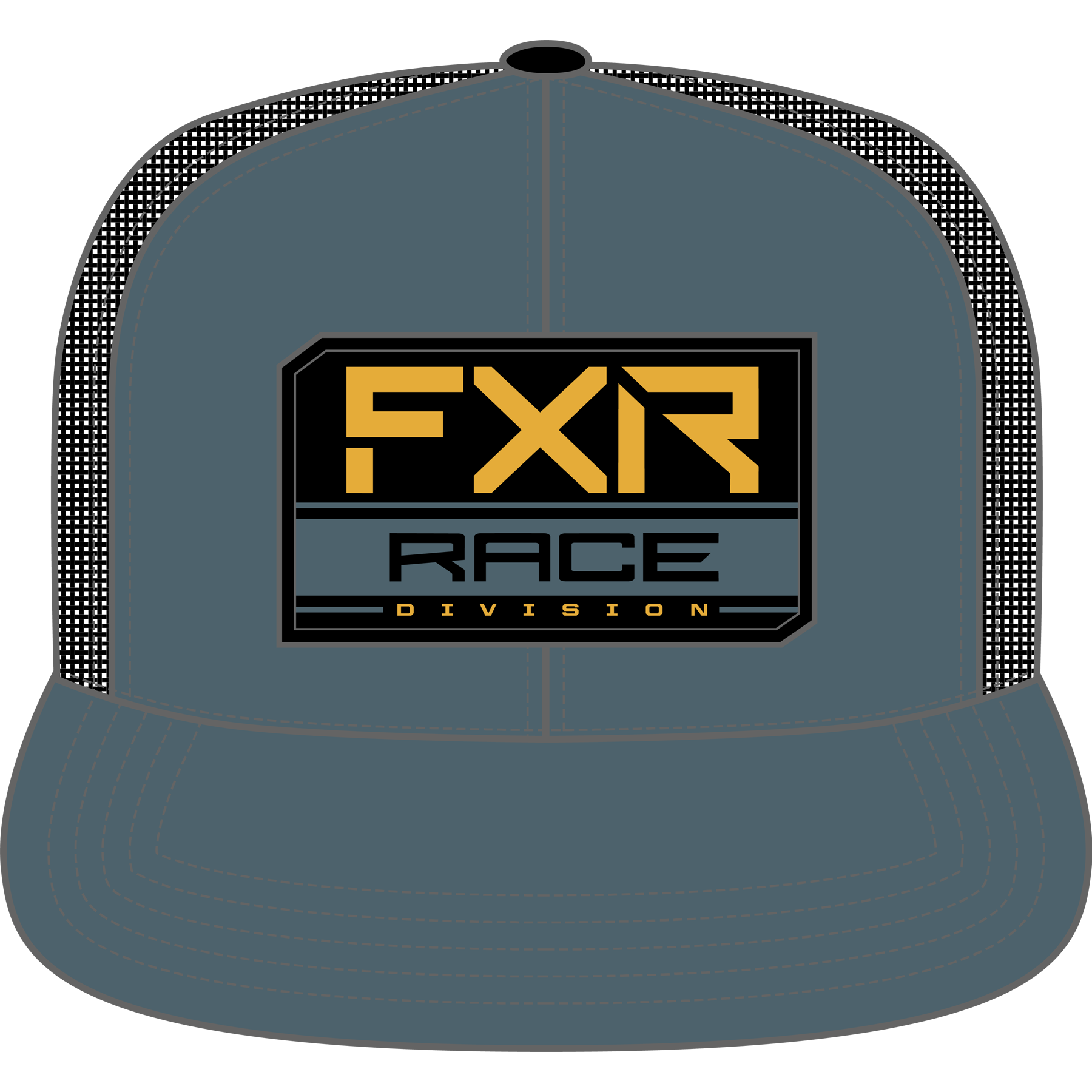 fxr racing hats adult race div snapback - casual