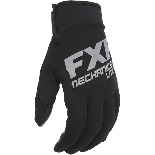 motoneige gants non-isolés par fxr racing adult cold stop mechanics lite